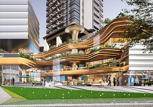 Tokyo Design Awards Entry - AIM CITY CENTER 6#, SHENZHEN