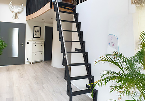 Tokyo Design Awards Winner - Bcompact Side Folding Stair by bcompact